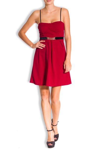 Italian dress Glamorous by Glam - Red -