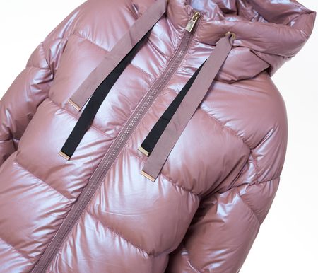 Winter jacket Due Linee - Pink -