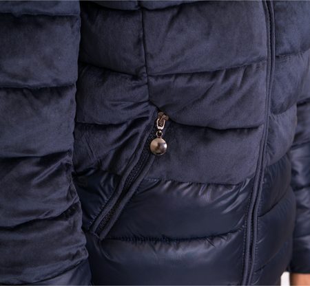 Chaqueta de invierno para mujer Due Linee - Azul oscuro -