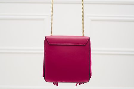 Real leather crossbody bag Glamorous by GLAM - Pink -