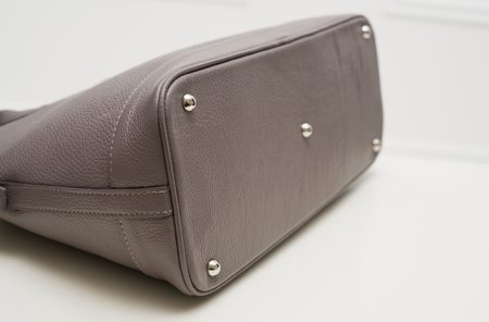 Borsa a mano da donna in pelle Glamorous by GLAM - Grigio -