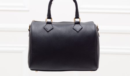 Real leather handbag Glamorous by GLAM - Black -