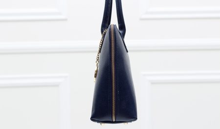 Bolso de cuero de mano para mujer Glamorous by GLAM - Azul oscuro -