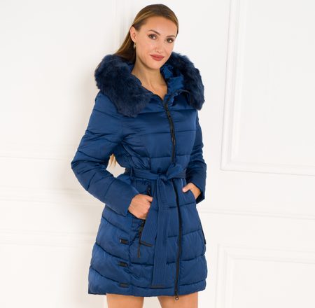 Winter jacket Due Linee - Blue -