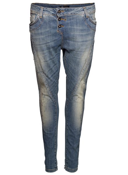 Dámské džíny s nižším sedem -