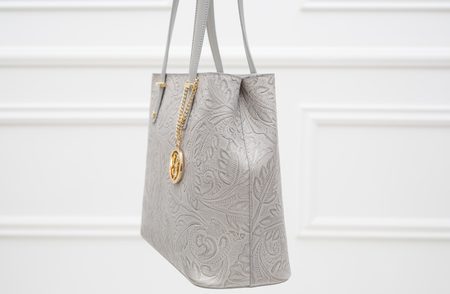 Borsa a spalla da donna in pelle Glamorous by GLAM - Grigio -