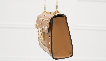 Real leather crossbody bag Glamorous by GLAM - Brown -