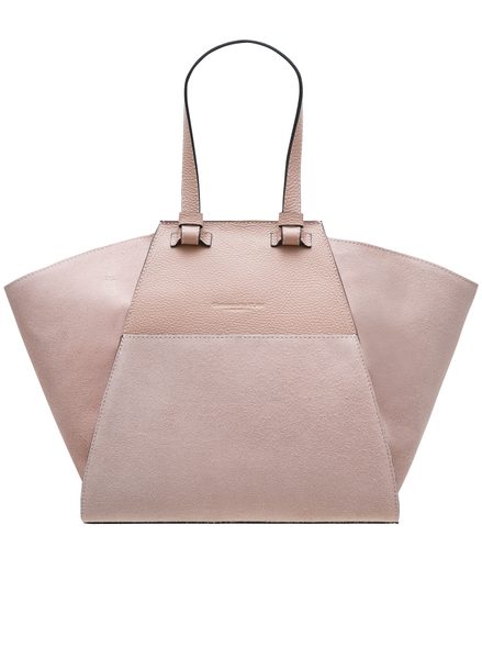 Real leather shoulder bag Glamorous by GLAM - Pink -