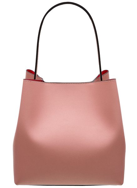 Bolso de hombro de cuero para mujer Glamorous by GLAM - Rosa -