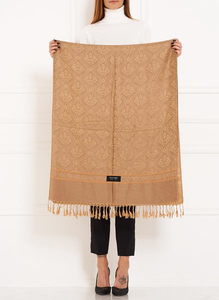 Scarf Due Linee - Beige -