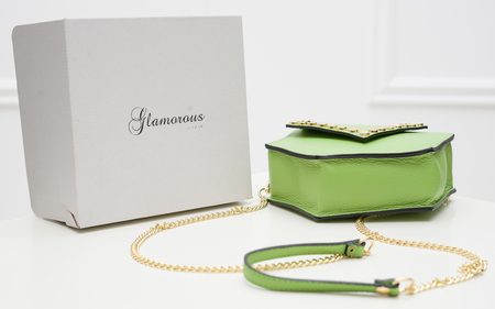 Geantă din piele crossbody pentru femei Glamorous by GLAM - Verde -