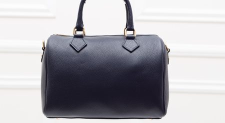 Bolso de cuero de mano para mujer Glamorous by GLAM - Azul oscuro -