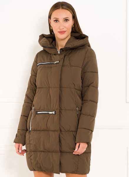 Giacca invernale donna Due Linee - Marrone -