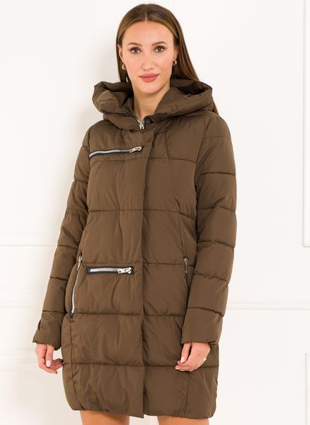 Winter jacket Due Linee - Brown -