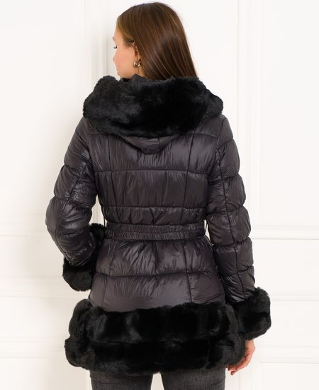 Winter jacket Due Linee - Black -