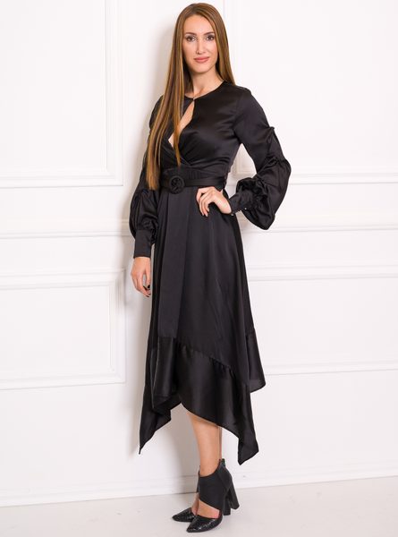 Vestido de mujer Due Linee - Negro -