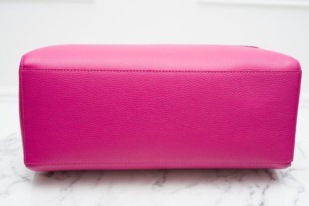 Real leather shoulder bag Glamorous by GLAM - Pink -