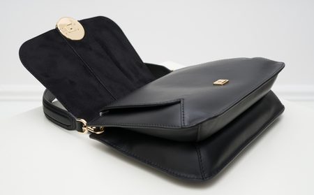 Borsa a spalla da donna in pelle Michael Kors - Nero -