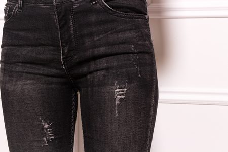 Jeans donna - Nero -