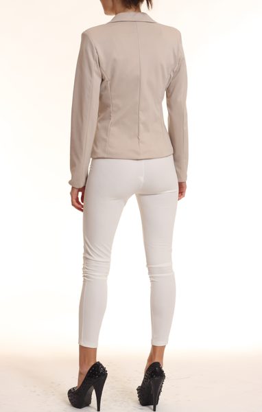 Dámské letní sako béžová -