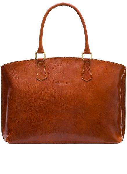 Real leather shoulder bag Glamorous by GLAM Santa Croce - Brown -