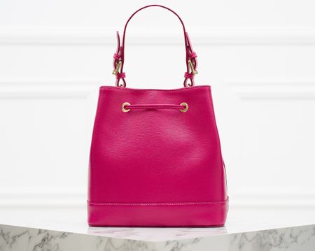 Bolso de cuero de mano para mujer Glamorous by GLAM - Rosa -