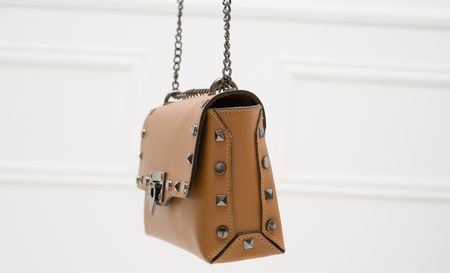 Real leather crossbody bag Glamorous by GLAM - Brown -