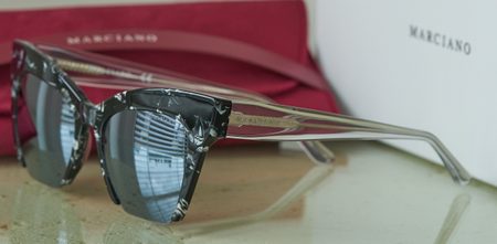 Damskie okulary przeciwsłoneczne Guess by Marciano - czarny -