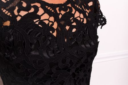 Vestido de mujer Due Linee - Negro -