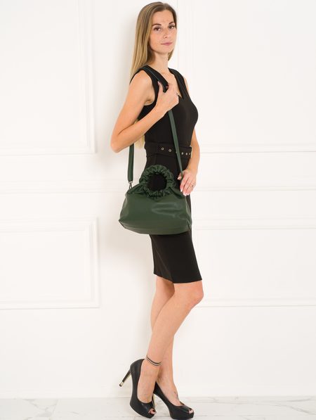 Borsa a mano da donna in pelle Glamorous by GLAM - Verde -