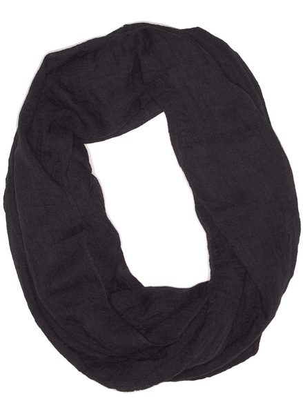 Foulard donna Due Linee - Nero -