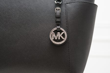 Real leather shoulder bag Michael Kors - Black -