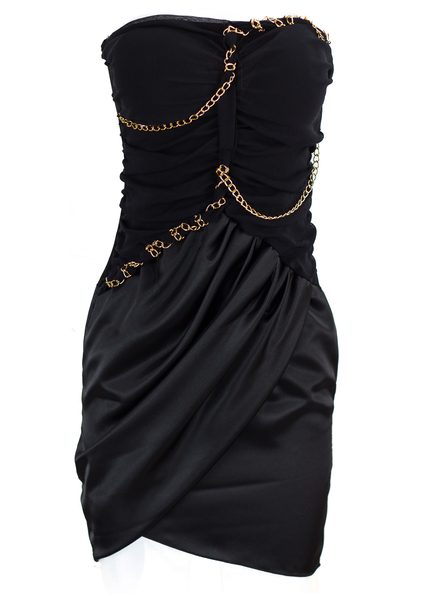 Damska sukienka Glamorous by Glam - czarny -