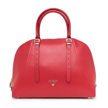 Bolso de cuero de mano para mujer Guess Luxe - Rojo -