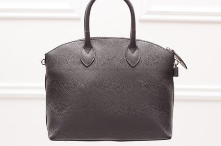 Real leather handbag Glamorous by GLAM - Grey -