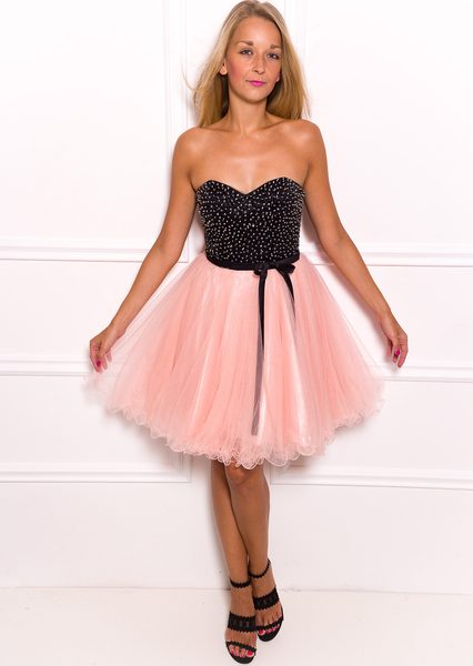 Italian dress Due Linee - Pink -