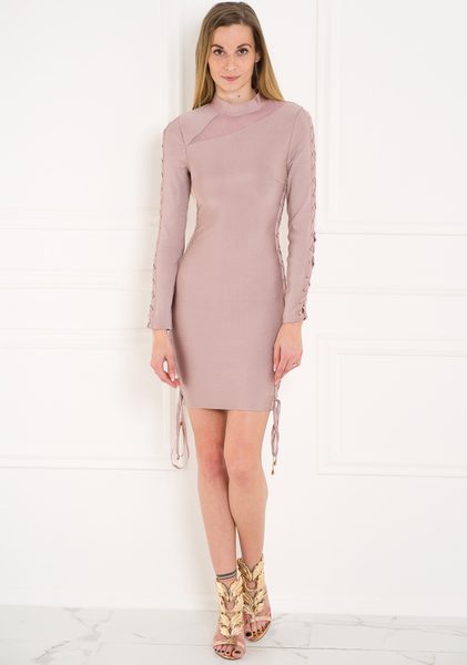 Bandage dress Due Linee - Pink -