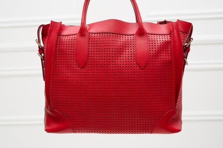 Bolso de cuero de mano para mujer Glamorous by GLAM - Rojo -