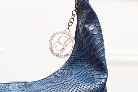 Borsa a spalla da donna in pelle Glamorous by GLAM - Blu -