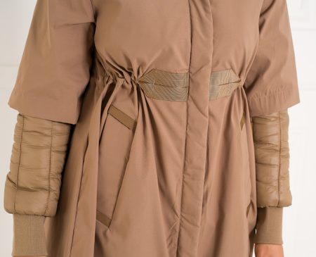 Winter jacket Due Linee - Beige -