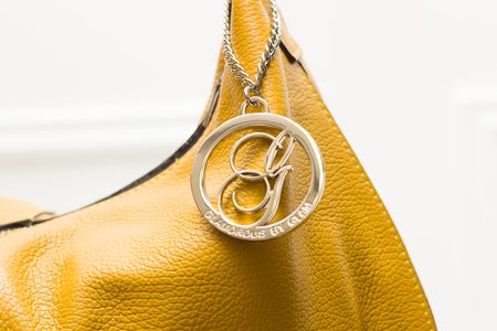 Borsa a spalla da donna in pelle Glamorous by GLAM - Giallo -