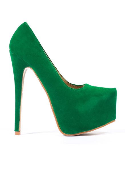 High heels GLAM&GLAMADISE - Green -