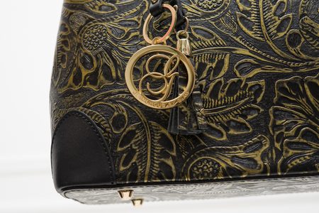 Borsa a mano da donna in pelle Glamorous by GLAM - Nero -