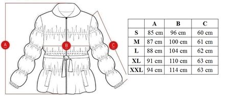 Geacă de iarnă de damă Due Linee - Galbenă -