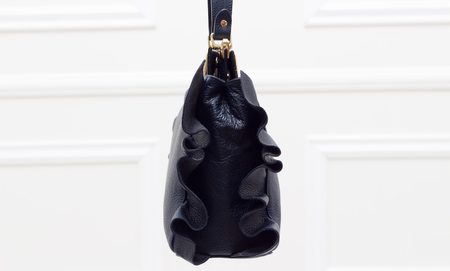 Bolso de cuero de mano para mujer Glamorous by GLAM - Azul oscuro -