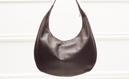 Real leather shoulder bag Glamorous by GLAM - Brown -