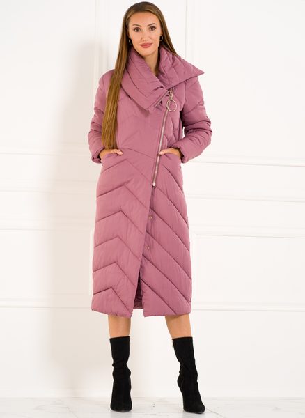 Winter jacket Due Linee - Pink -