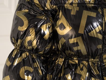 Chaqueta de invierno para mujer Due Linee - Dorado -