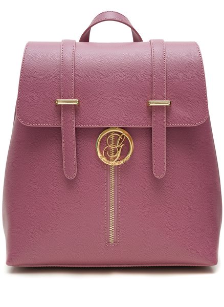 Women's real leather backpack Glamorous by GLAM - Violet -