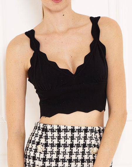 Crop-top Glamorous by Glam - Black -